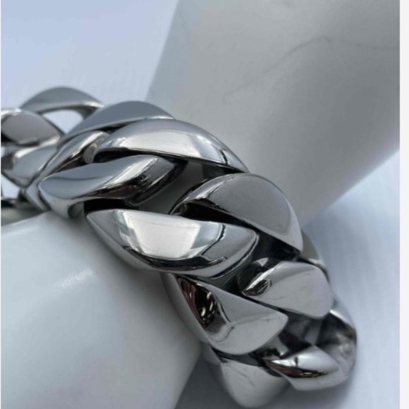 Kay Jewelers Other - Heavy 305 Gram 925 Sterling Link Men's Bracelet